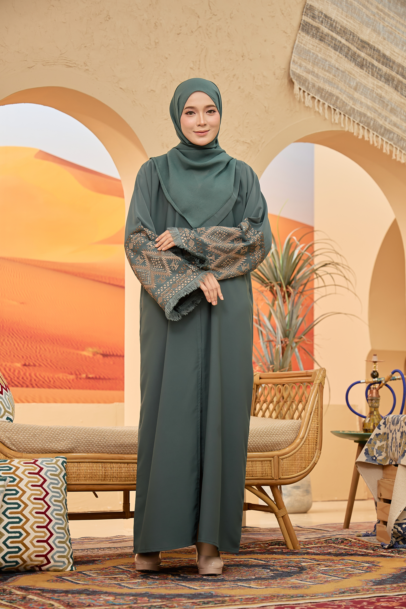 Sahara in Dusty Green - Image 3