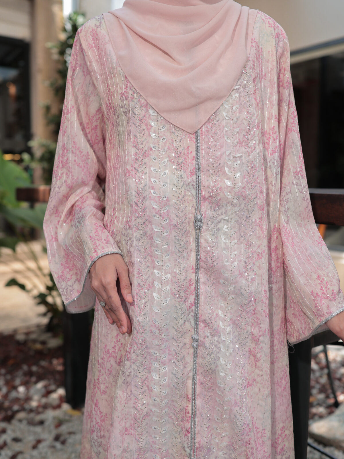 (PRE-ORDER) Serene Jalabiya – Pastel Pink