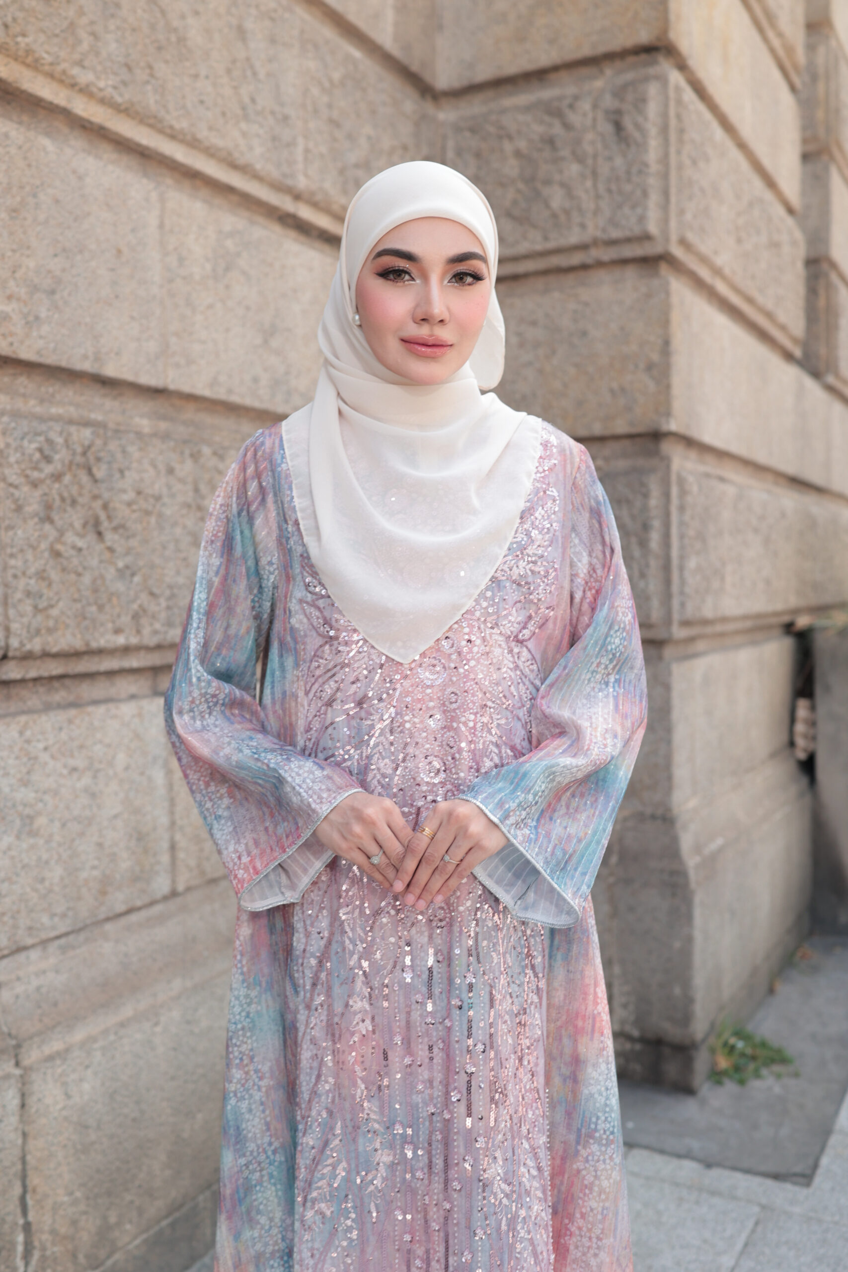 Aurora Jalabiya - Gradient Pink - Image 2