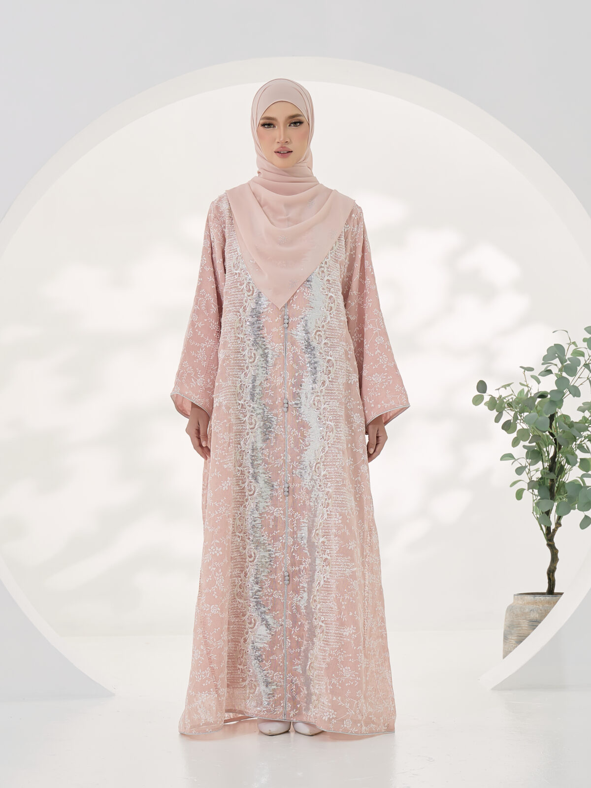 (PRE-ORDER) Imperial Jalabiya – Pink