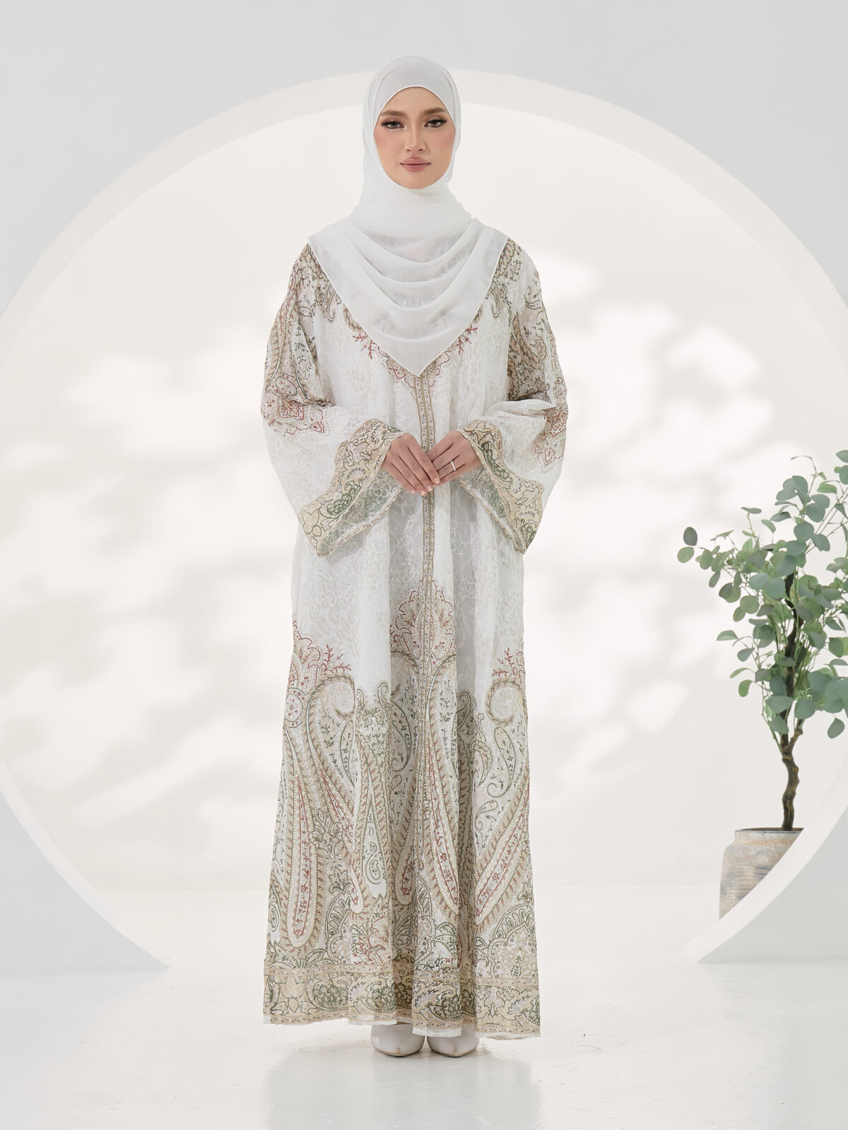 Elyse Jalabiya – Ivory White