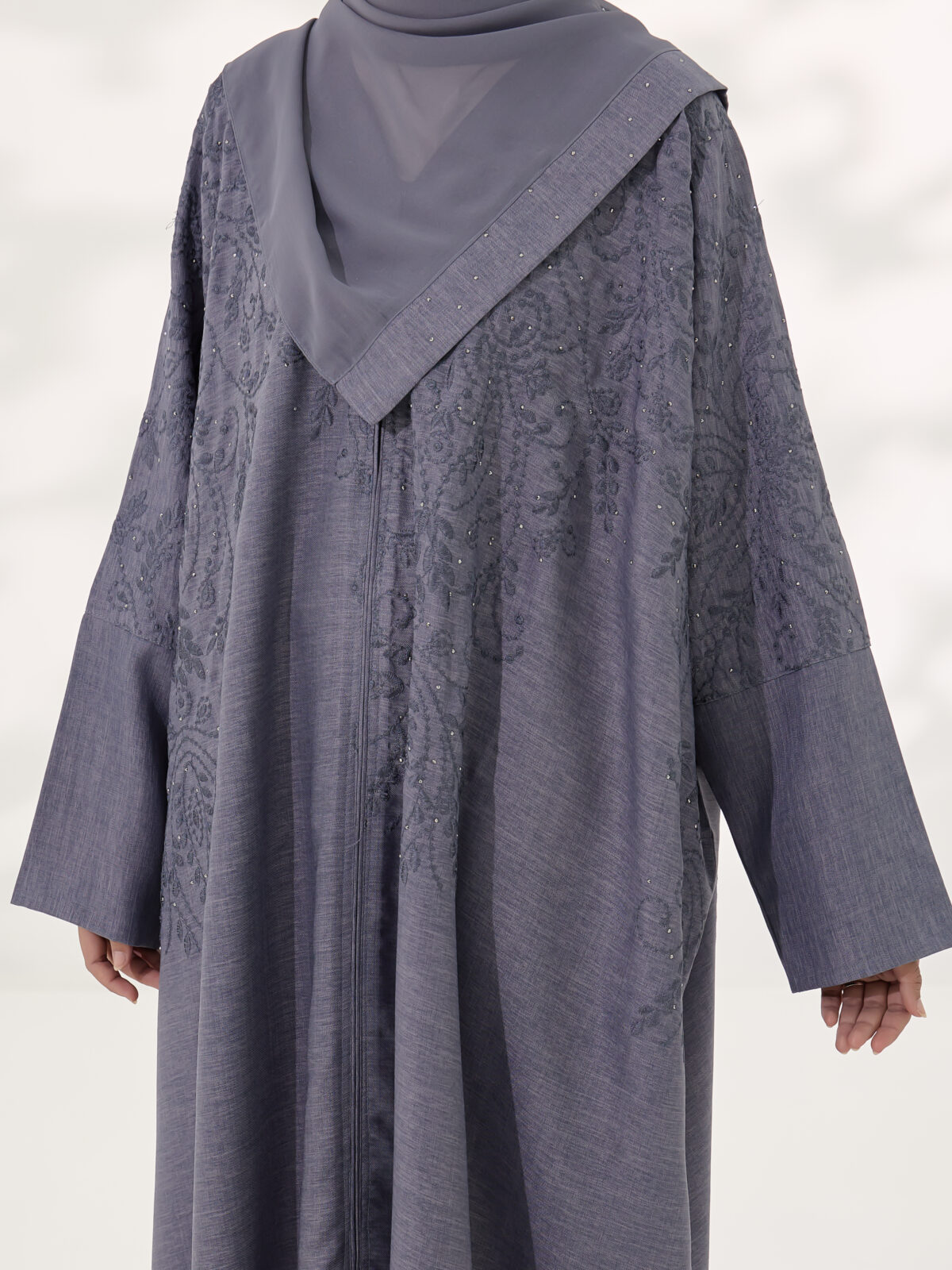Damask in Denim